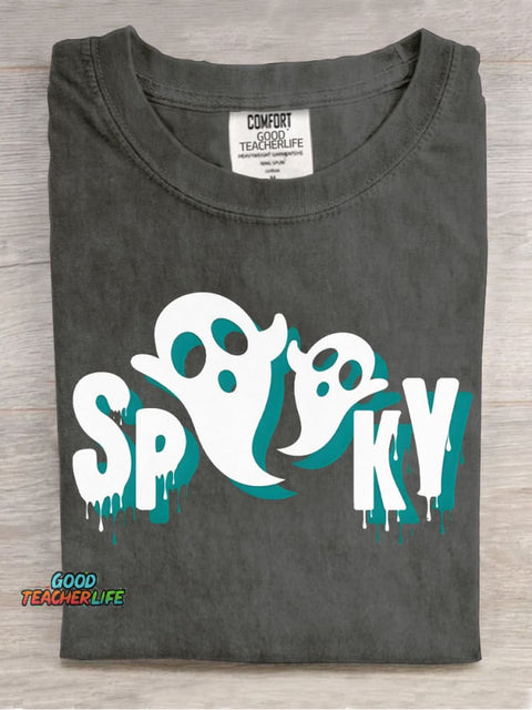 Spooky Decorative Pattern T-shirt