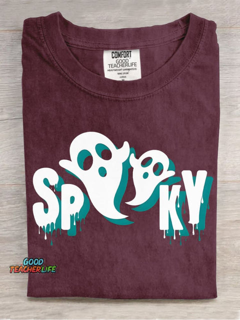 Spooky Decorative Pattern T-shirt