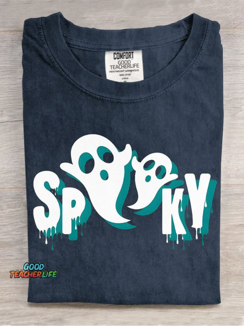 Spooky Decorative Pattern T-shirt