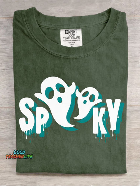 Spooky Decorative Pattern T-shirt