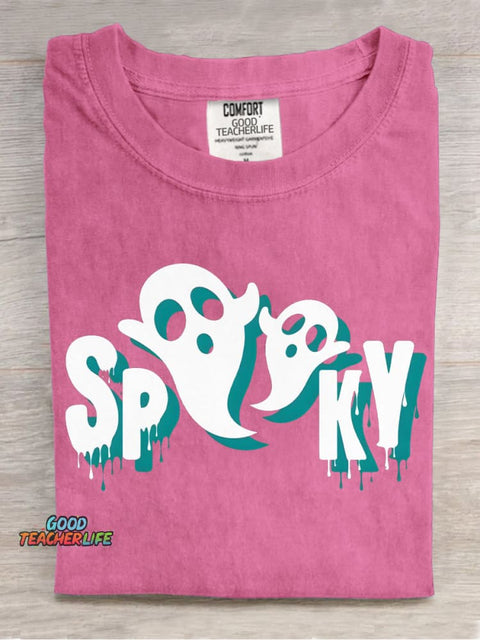 Spooky Decorative Pattern T-shirt