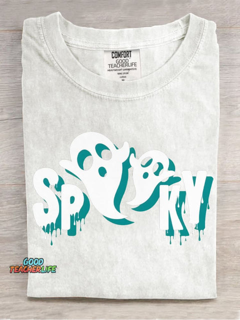 Spooky Decorative Pattern T-shirt