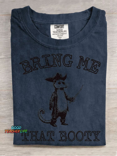 Bring Me That Booty Decorative Pattern T-shirt