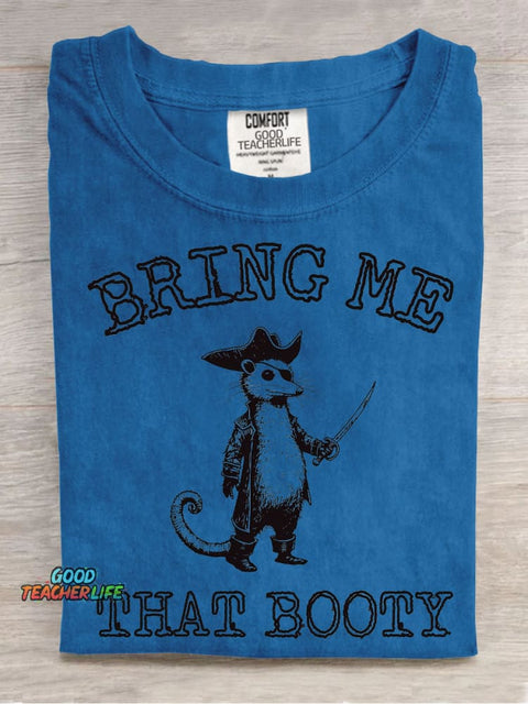 Bring Me That Booty Decorative Pattern T-shirt