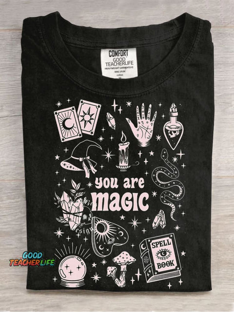 You Are Magic Decorative Pattern T-shirt