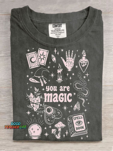 You Are Magic Decorative Pattern T-shirt