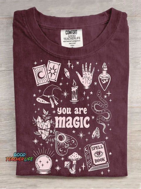 You Are Magic Decorative Pattern T-shirt