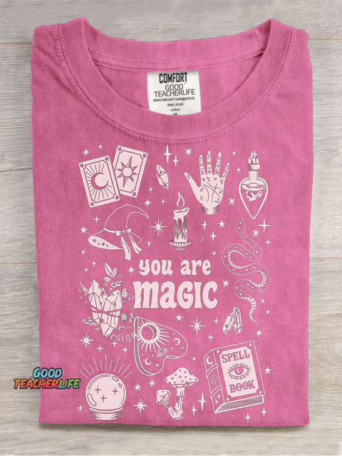 You Are Magic Decorative Pattern T-shirt