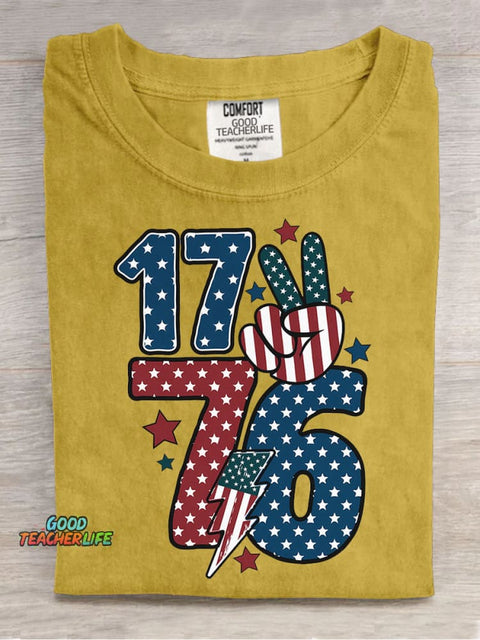 Glory 1776 Decorative Pattern T-shirt