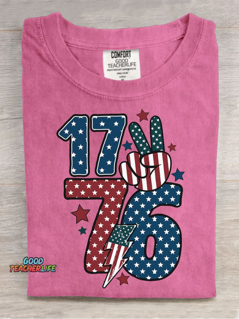 Glory 1776 Decorative Pattern T-shirt