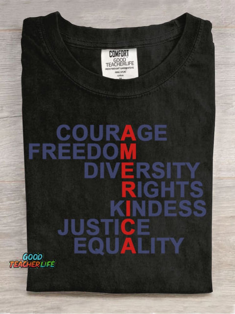 America Teacher T-shirt