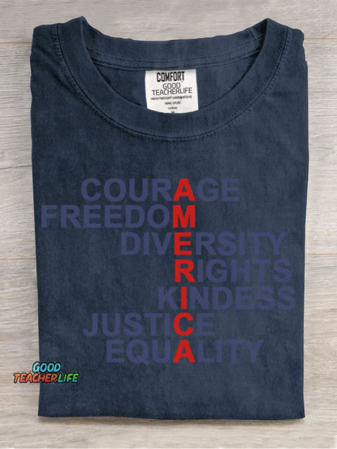 America Teacher T-shirt