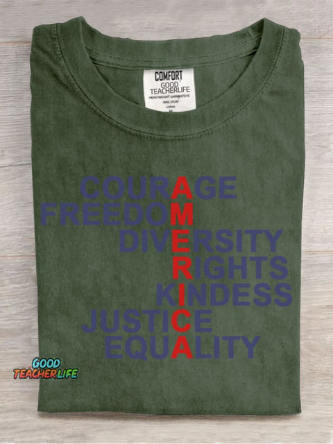 America Teacher T-shirt