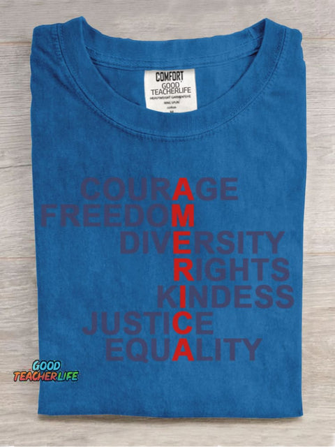 America Teacher T-shirt