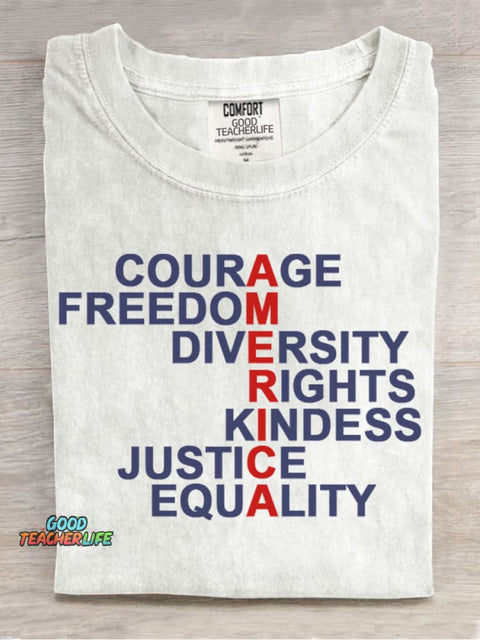 America Teacher T-shirt