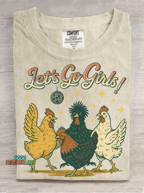Chicken Party Decoration Pattern Decorative PatternT-shirt