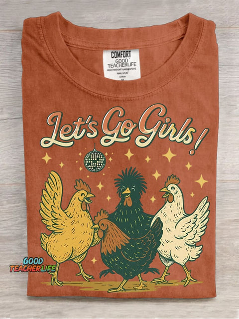Chicken Party Decoration Pattern Decorative PatternT-shirt