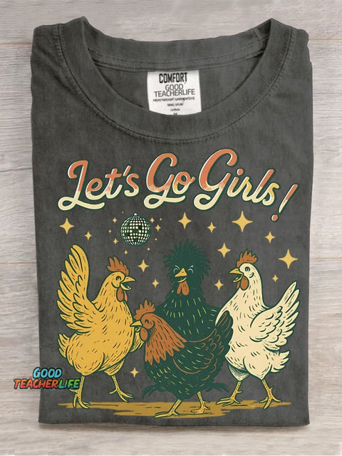 Chicken Party Decoration Pattern Decorative PatternT-shirt