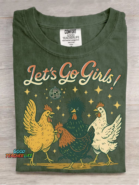 Chicken Party Decoration Pattern Decorative PatternT-shirt