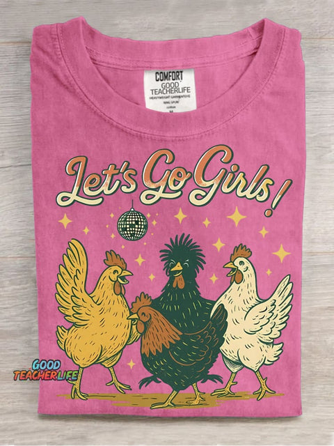 Chicken Party Decoration Pattern Decorative PatternT-shirt
