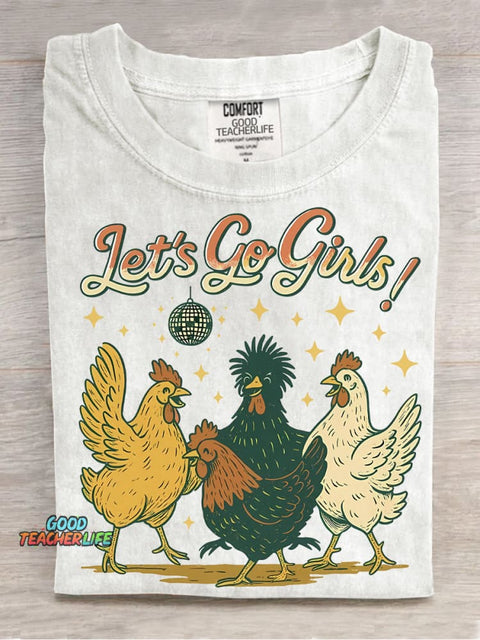 Chicken Party Decoration Pattern Decorative PatternT-shirt