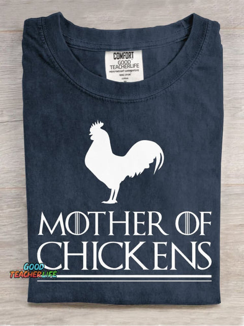 Mother of Chickens Decoration Pattern Decorative PatternT-shirt