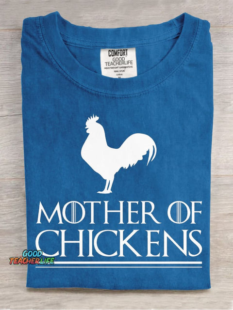 Mother of Chickens Decoration Pattern Decorative PatternT-shirt