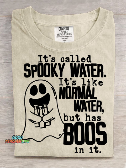 Spooky Water Decoration Pattern Decorative PatternT-shirt