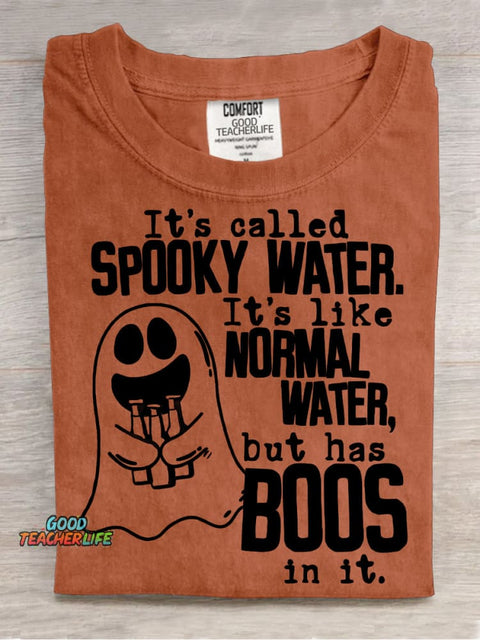 Spooky Water Decoration Pattern Decorative PatternT-shirt