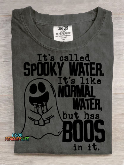 Spooky Water Decoration Pattern Decorative PatternT-shirt