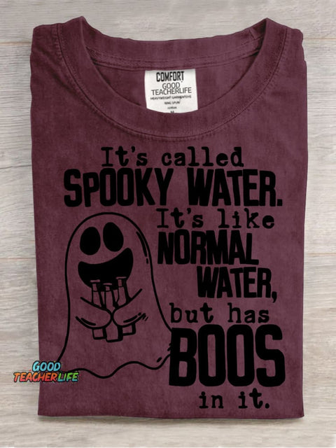 Spooky Water Decoration Pattern Decorative PatternT-shirt