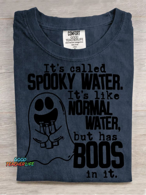 Spooky Water Decoration Pattern Decorative PatternT-shirt