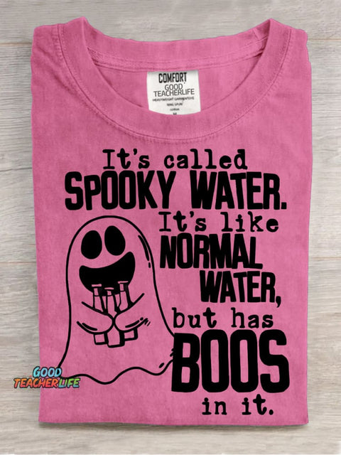 Spooky Water Decoration Pattern Decorative PatternT-shirt