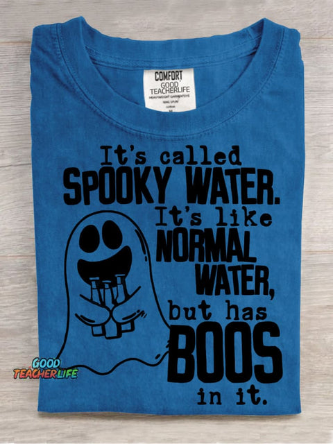 Spooky Water Decoration Pattern Decorative PatternT-shirt