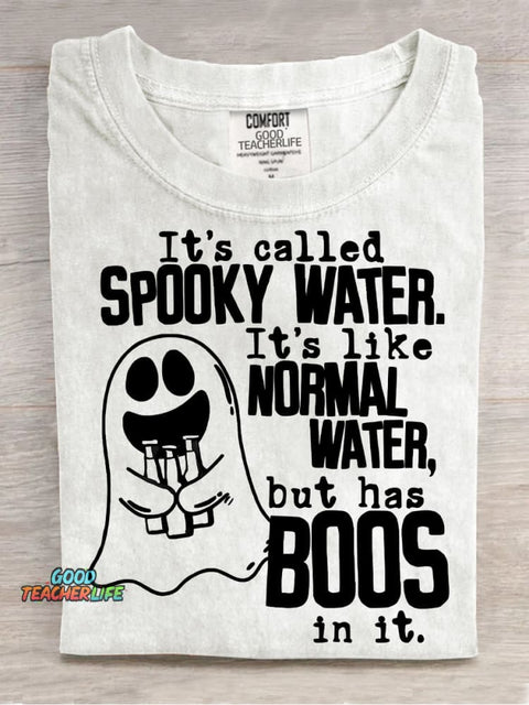 Spooky Water Decoration Pattern Decorative PatternT-shirt