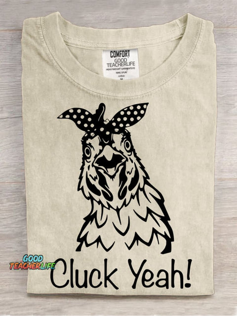 Mrs. Chicken Decoration Pattern Decorative PatternT-shirt