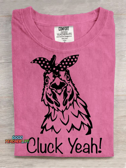 Mrs. Chicken Decoration Pattern Decorative PatternT-shirt