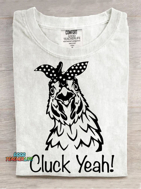 Mrs. Chicken Decoration Pattern Decorative PatternT-shirt