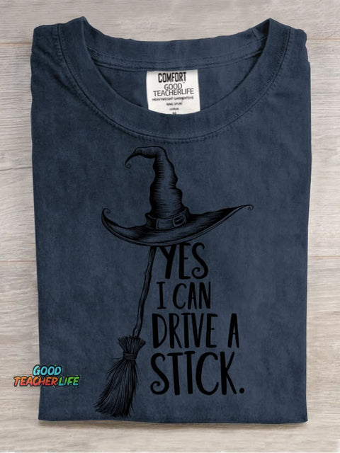 Wizard I Can Drive A Stick Decoration Pattern Decorative PatternT-shirt