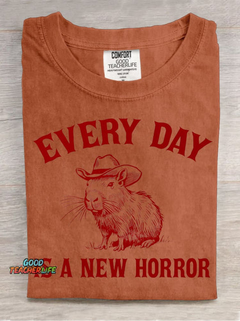 Every Day Is A New Horror T-shirt