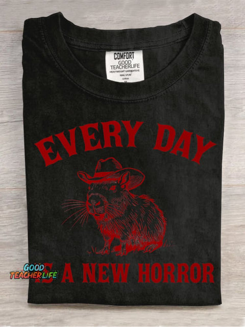 Every Day Is A New Horror T-shirt