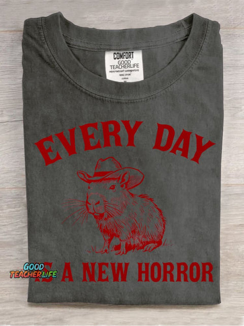 Every Day Is A New Horror T-shirt