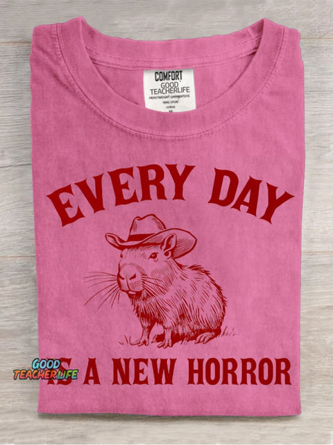Every Day Is A New Horror T-shirt