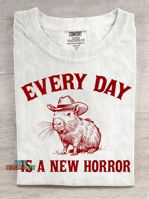 Every Day Is A New Horror T-shirt