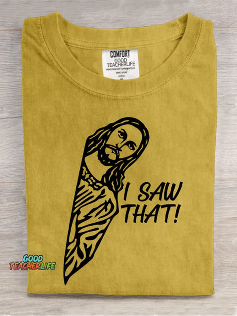 Jesus Saw That Decorative Pattern T-shirt