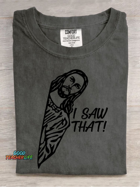 Jesus Saw That Decorative Pattern T-shirt