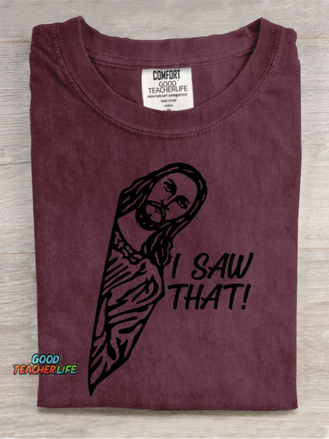 Jesus Saw That Decorative Pattern T-shirt