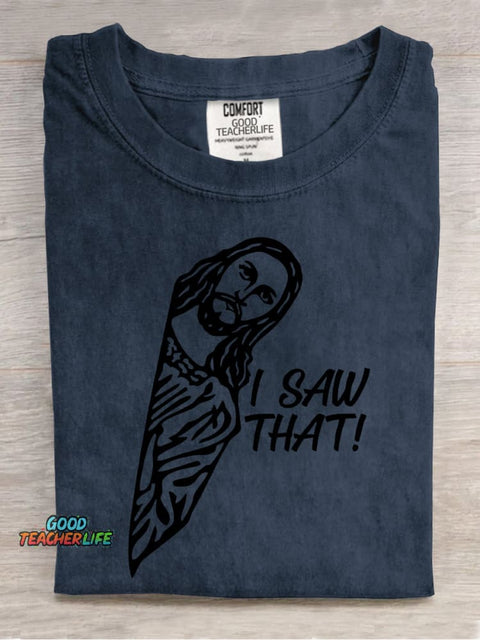 Jesus Saw That Decorative Pattern T-shirt