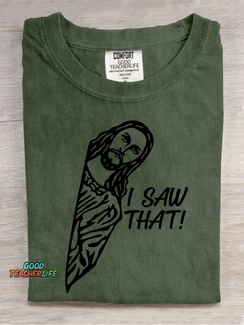 Jesus Saw That Decorative Pattern T-shirt