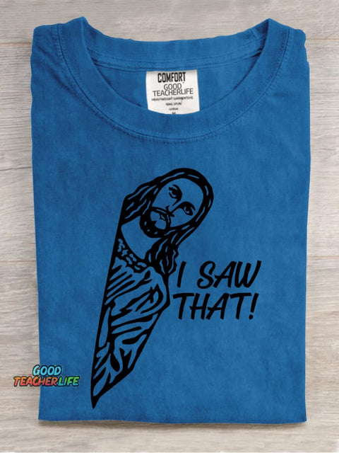 Jesus Saw That Decorative Pattern T-shirt